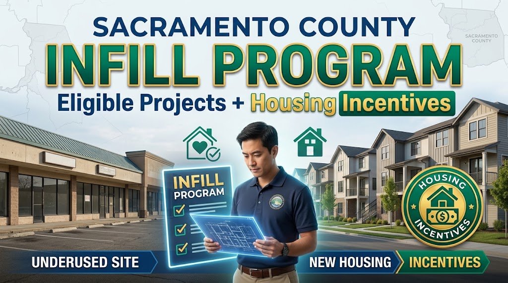 Sacramento County Infill Program – How It Works, Eligible Projects & Housing Incentives