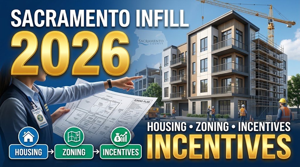 Sacramento County Infill Program 2026 – Housing Development, Zoning & Incentives Guide