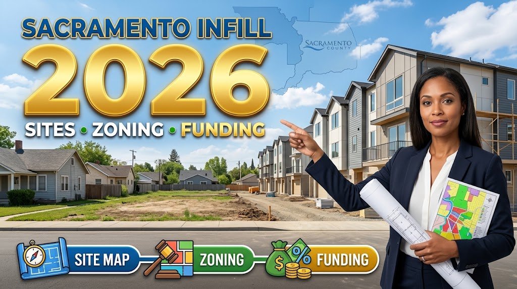 Sacramento County Infill Development Program 2026 – Sites, Zoning Changes & Funding